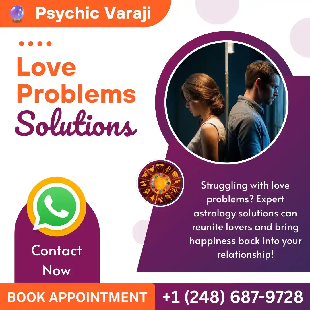 Certified Love Problem Solution Astrologer in Detroit - Psychic Vara ji